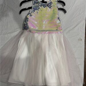 GB Girls Iridescent Sequin Dress